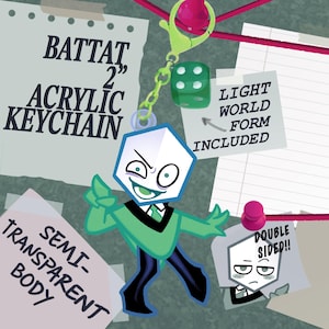 Battat 2" Acrylic Keychain