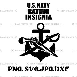 US Navy Special Warfare Boat Operator PNG, svg, dxf file, SB