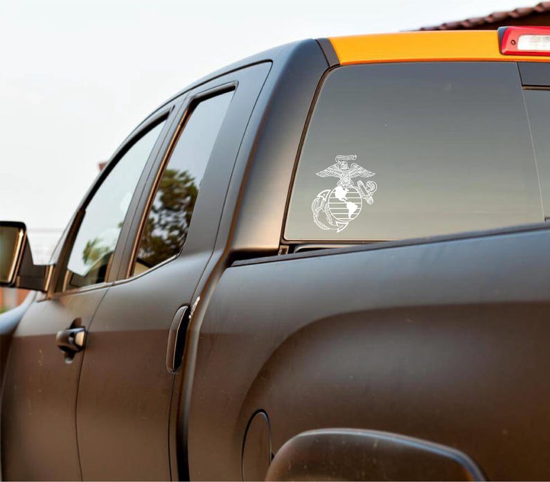USMC Eagle Globe Anchor Transfer Decal, EAG Decal, Marine Corps Decal ...