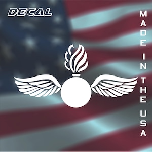US Navy Aviation Ordnanceman AO Decal for Car Truck Window or Wall