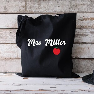 Custom Teacher Tote Bag, End Of Year Teacher Gift, Personalized Teacher Bag, Teacher Gift, Tote Bag, Teacher Appreciation, Teacher Gift