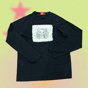 frost das Katzen-Langarm-T-Shirt