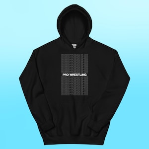 Pro Wrestling Hoodie – Minimalist Wrestling Fan Gift – Nothing Else Matters Design