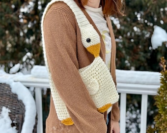 Silly Goose Purse Crochet pattern! PATTERN ONLY