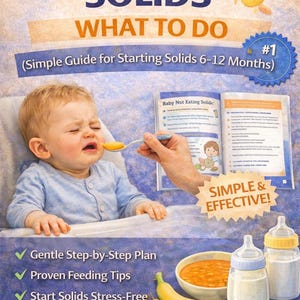 Bébé refuse les aliments solides : que faire ? (Guide simple pour la diversification alimentaire 6-12 mois) | Bébé | Alimentation infantile | Annonce de naissance |