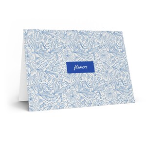 Blooming Love: Tarjeta de regalo floral elegante, tarjetas de felicitación, tarjetas de cumpleaños, tarjetas de agradecimiento, invitaciones para eventos especiales.