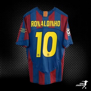 Barcelona 2006/07 Original Home Shirt Ronaldinho #10 L/S Barcelona 2006/07 Original Home Shirt Ronaldinho #10 L/S
