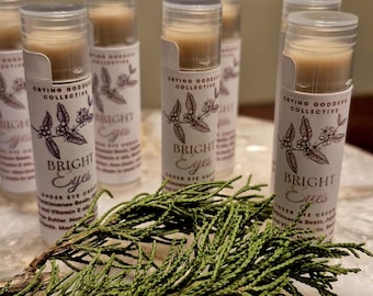 Bright Eyes Under Eye Cream met wierookhars en koffie