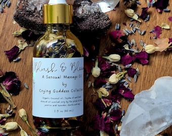 Blush & Bloom - ein sinnliches Massageöl von Crying Goddess Collective