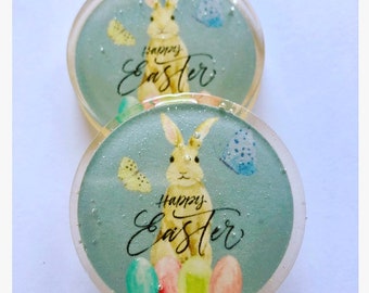 Easter Bunny Lollipops- Hard Candy-Easter- Rabbit-Bunnies- Birthday-Babyshower-Kidsparty