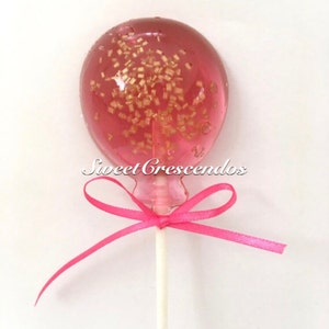 Birthday Balloon Lollipops Birthday Lollpops Kids Party Favors image 3