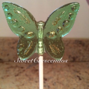 BUTTERFLY Lollipops Hard Candy Favors Perfect for your Garden Party image 3