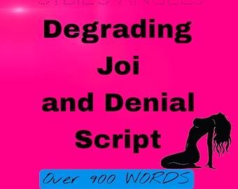 Script JOI et jeux dégradants ||| femdom Findom humiliation adulte travail poule mouillée cei paypig onlyfans cam girl domination financière