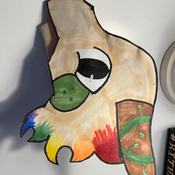 Dandys World Paper Puppet Etsy