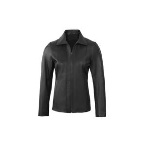 Women&#39;s Black Trucker Biker Leather Jacket, Genuine Rare Real Leather Biker Jacket, Handmade Antique Black Casual Fashion Jacket For Ladies.