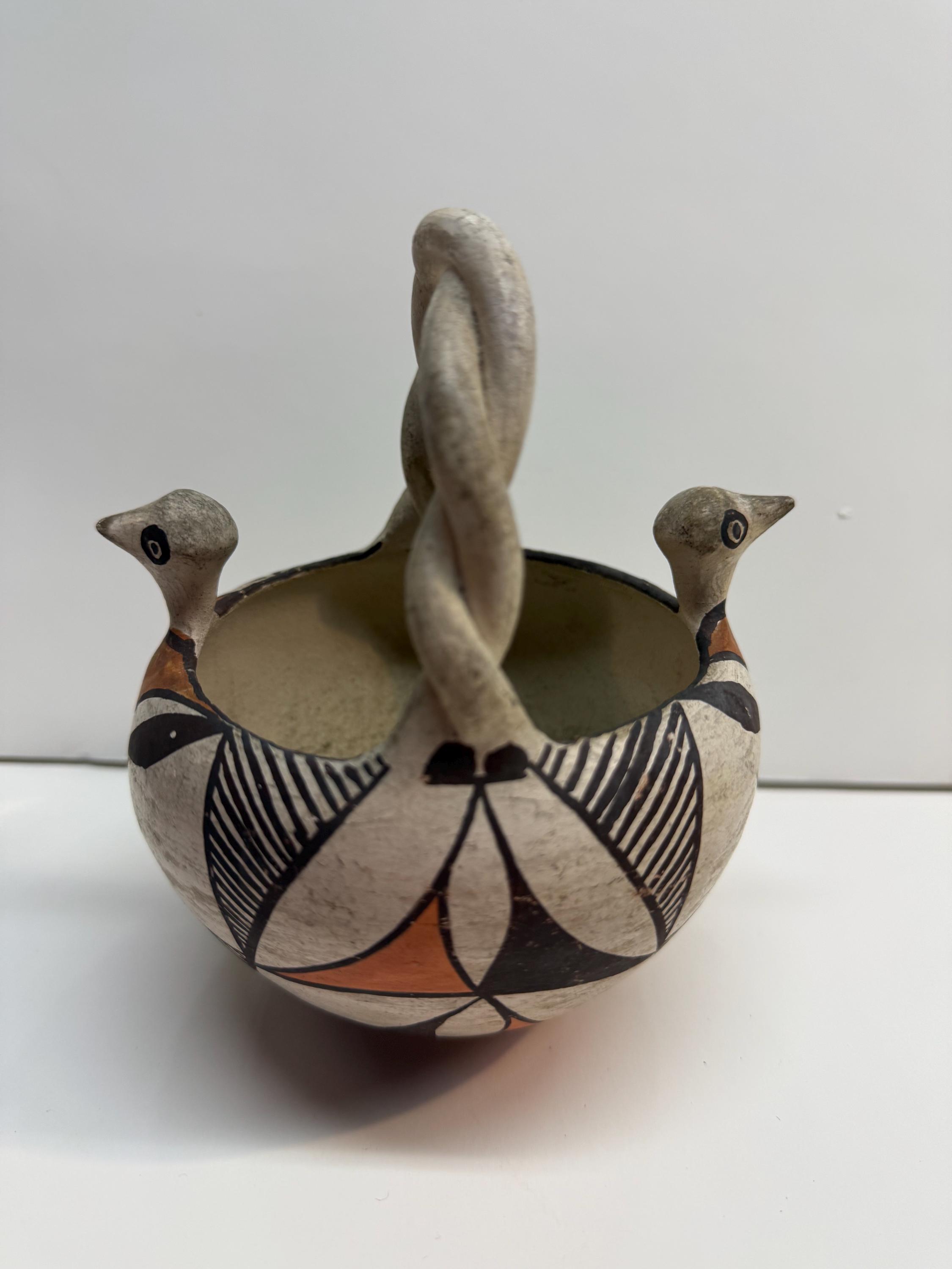 Acoma bird pottery - Etsy 日本