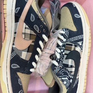 Nike x Travis Scott SB Dunks Premium Low Cactus Jack In Original Box New Never Worn