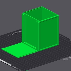 STL-fil för MTG Commander Deck Box EDH Compact Magnetic Mini Snap