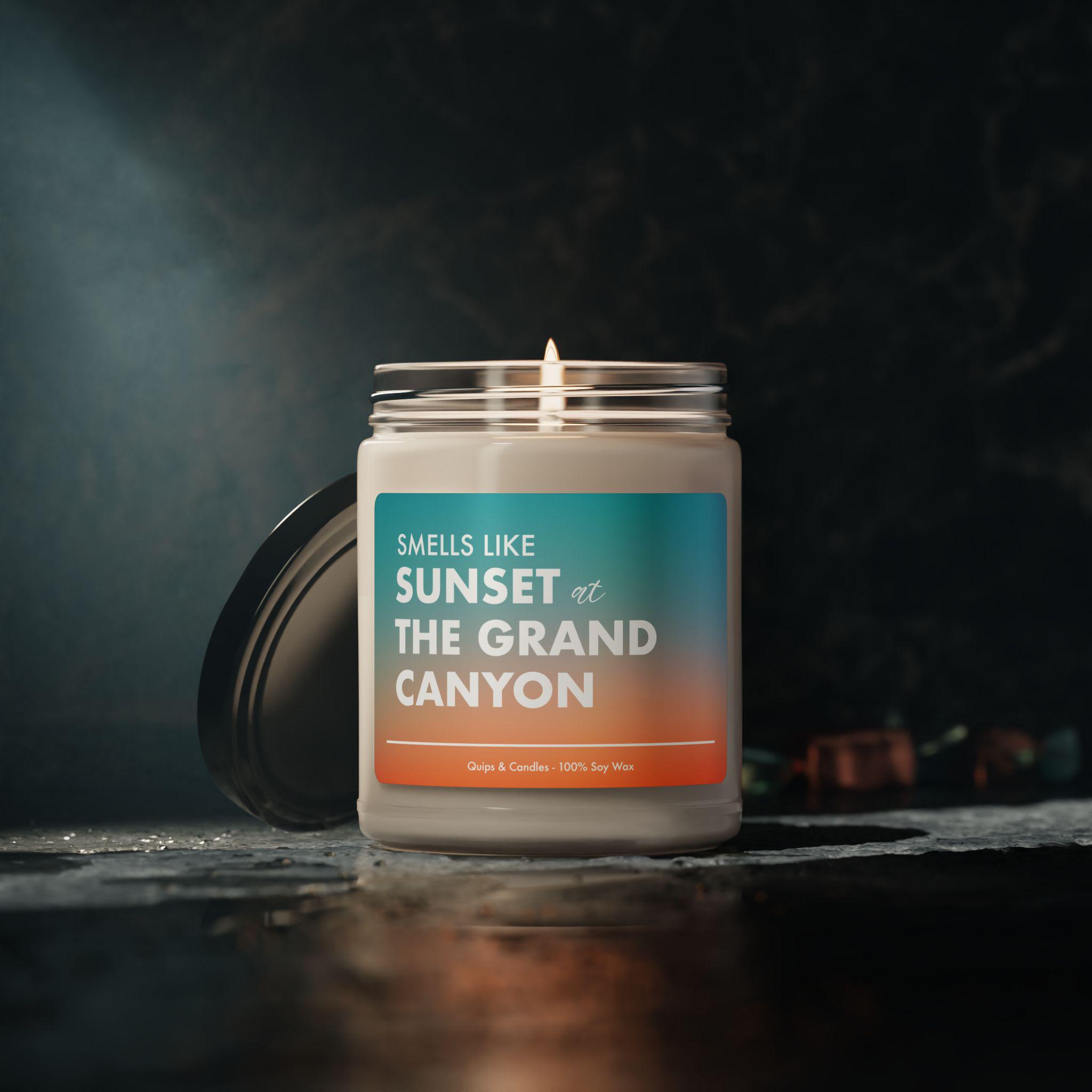 グランドキャニオンキャンドル - グランドキャニオンの夕日のような