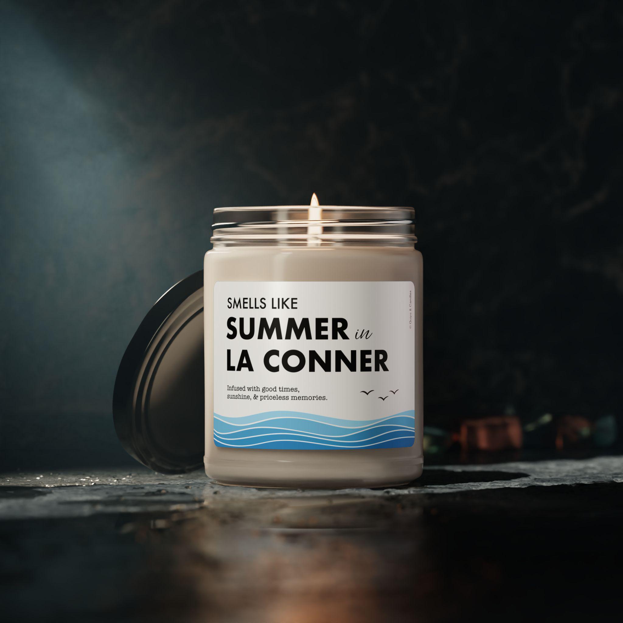 La Conner Candle - Smells Like Summer in La Conner - Coastal Home Decor / Gift - La Conner, Washington