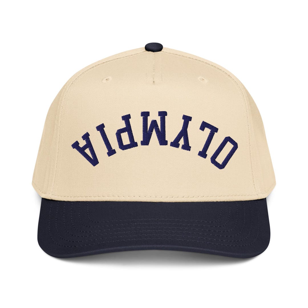 帽子 HOTEL OLYMPIA logo cap OLYMPIA Upside Down Hat - Custom Embroidered Olympia Hat, Inverted