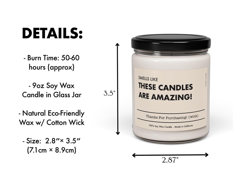 QuipsAndCandles Blue Mountain Lake Candle - Thumbnail 4