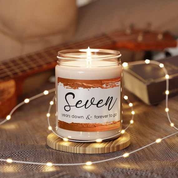 Regalo per l'anniversario della lana, regalo per il 7° anniversario di matrimonio in rame per la donna, regalo per il 7° anniversario di matrimonio per lei, regalo per il 7° anniversario di