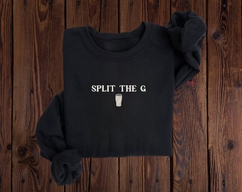 Besticktes Split The G Guinness Design Sweatshirt