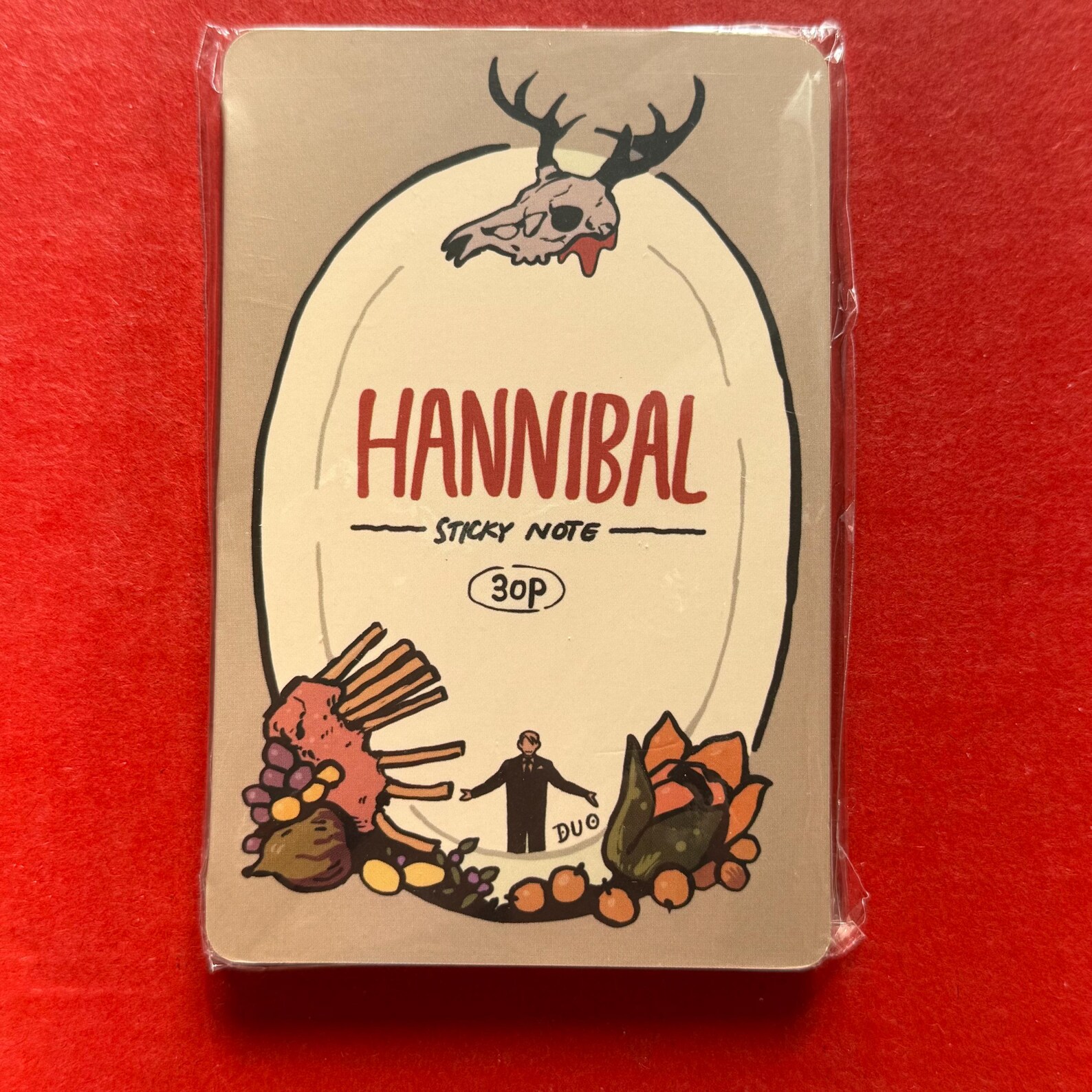 Hannibal TV Show Sticky Notes Set – 8 Designs, 30 Sheets Each, Flap ...