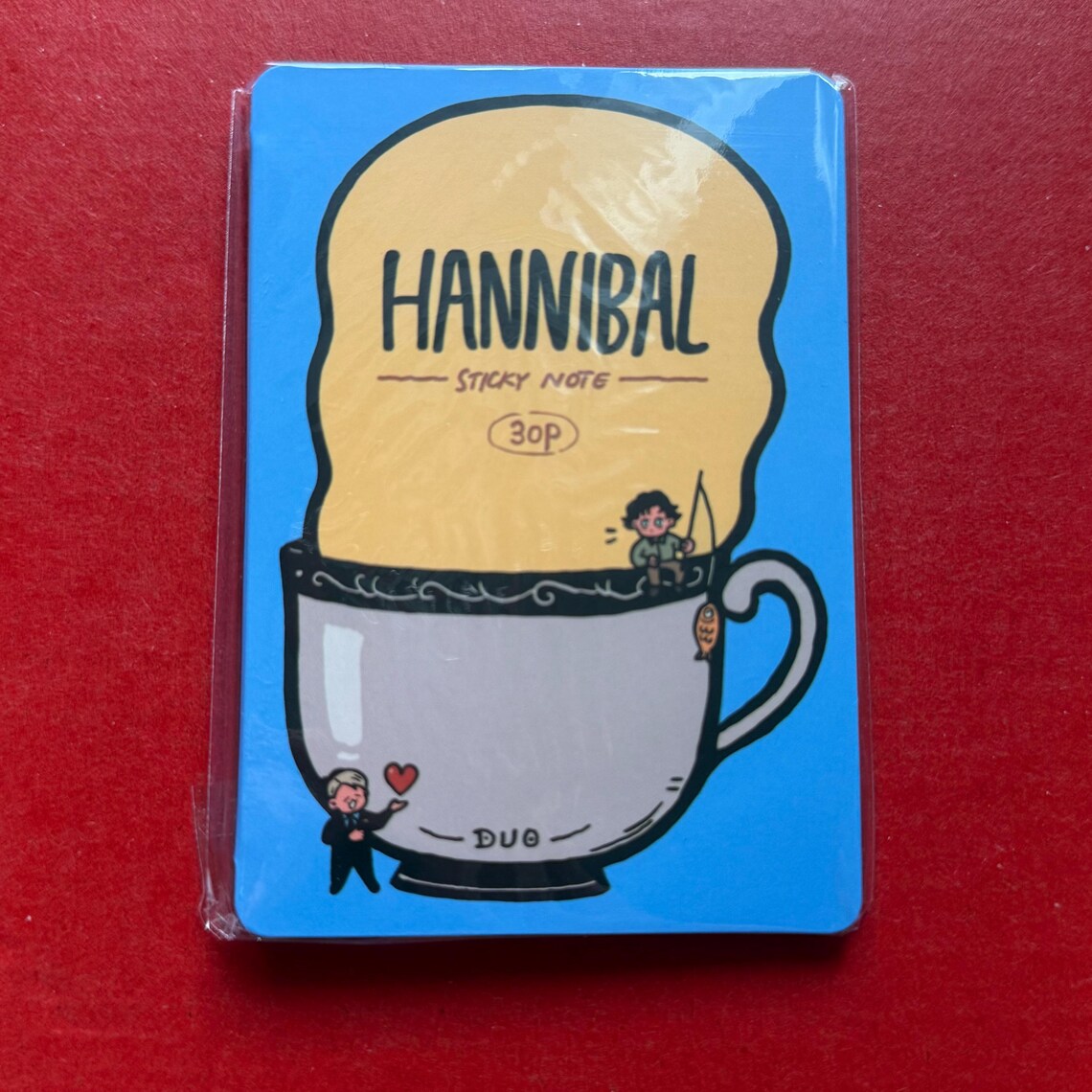 Hannibal TV Show Sticky Notes Set – 8 Designs, 30 Sheets Each, Flap ...