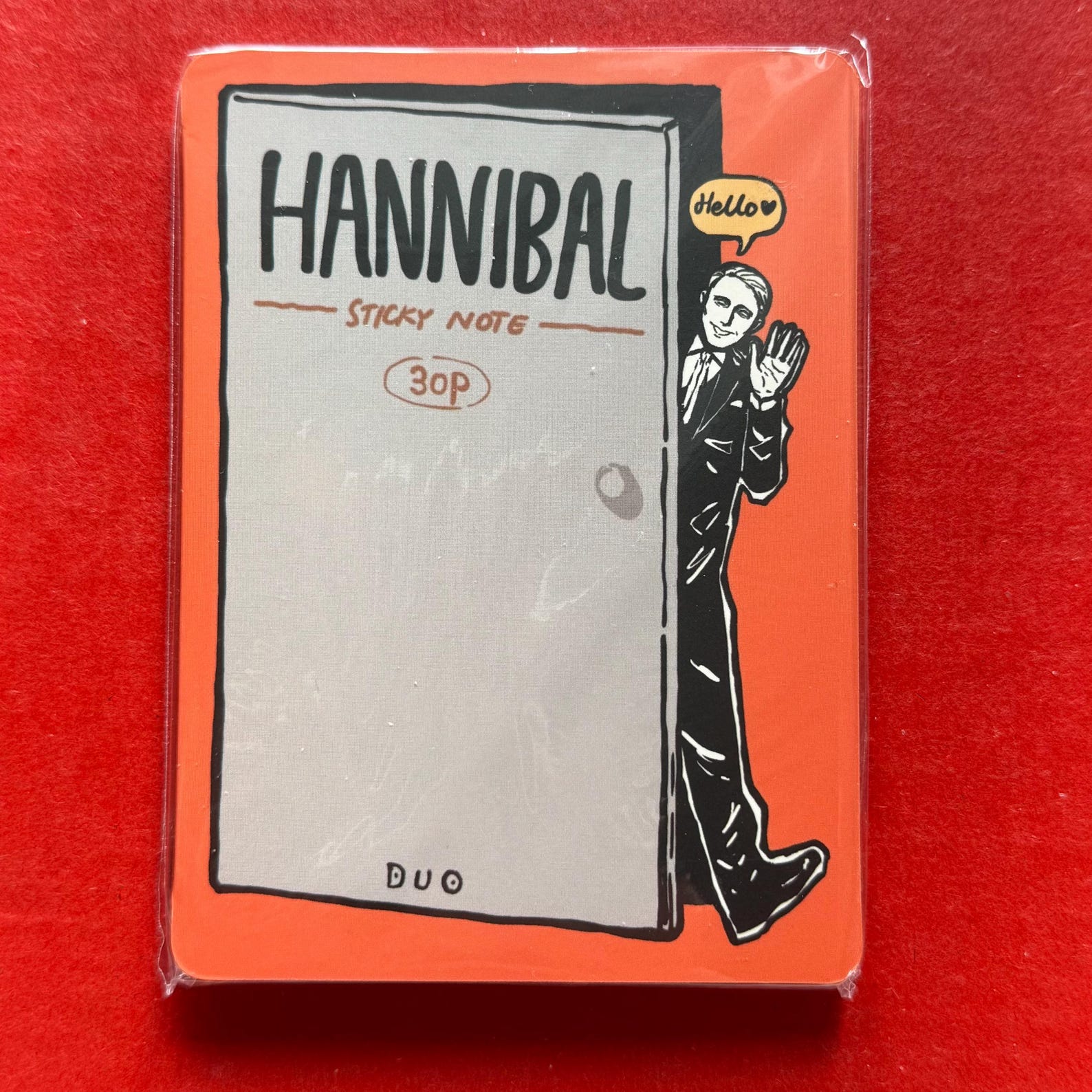 Hannibal TV Show Sticky Notes Set – 8 Designs, 30 Sheets Each, Flap ...