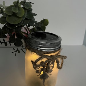 Solar Fairy Light Jar