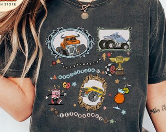 Comfort Color Monster Truck Shirt, Checkered Monster Truck Are My Jam Truck T-Shirt, Birthday Tee, Racing Themed Toddler Tee Car Lover