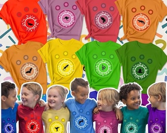 Wild Kratts Kostüm Familie passendes Shirt, Wild Kratts Thema Party, Halloween Kostümgruppe Familie Shirt, Halloween-Geburtstagsfeier T-Shirt