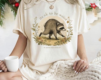 Jimothy Raccoon Its Ok To Be Weird Shirt, I Believe in Jimothy Shirt, Viral Seattle Raccoon Shirt, Funny Meme Tee, Trending Jimothy Shirt