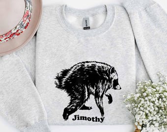 Jimothy Raccoon Shirt, I Believe in Jimothy T-Shirt, Viral Seattle Raccoon Shirt, Funny Meme Tee, Trending Jimothy Shirt, Internet Meme Tee