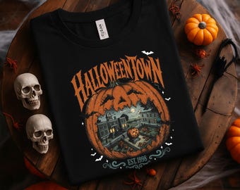 Halloweentown Est 1998 Shirt, Halloweentown University, Retro Halloweentown Shirt, Cute Fall Shirt, Halloween Graphic Tee