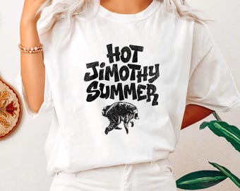 Hot Jimothy Summer Raccoon Graphic Tee, Jimothy Raccoon Viral Shirt, Short King Jimothy Tee. Famous Seattle Raccoon Shirt, Cute Baby Raccoon