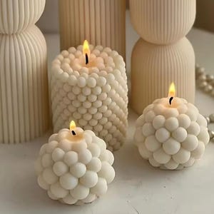 Moules de décoration pour Bougies 3D