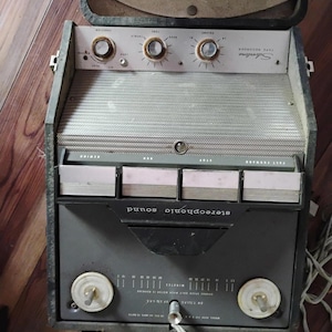 Vintage Silvertone Tonbandgerät