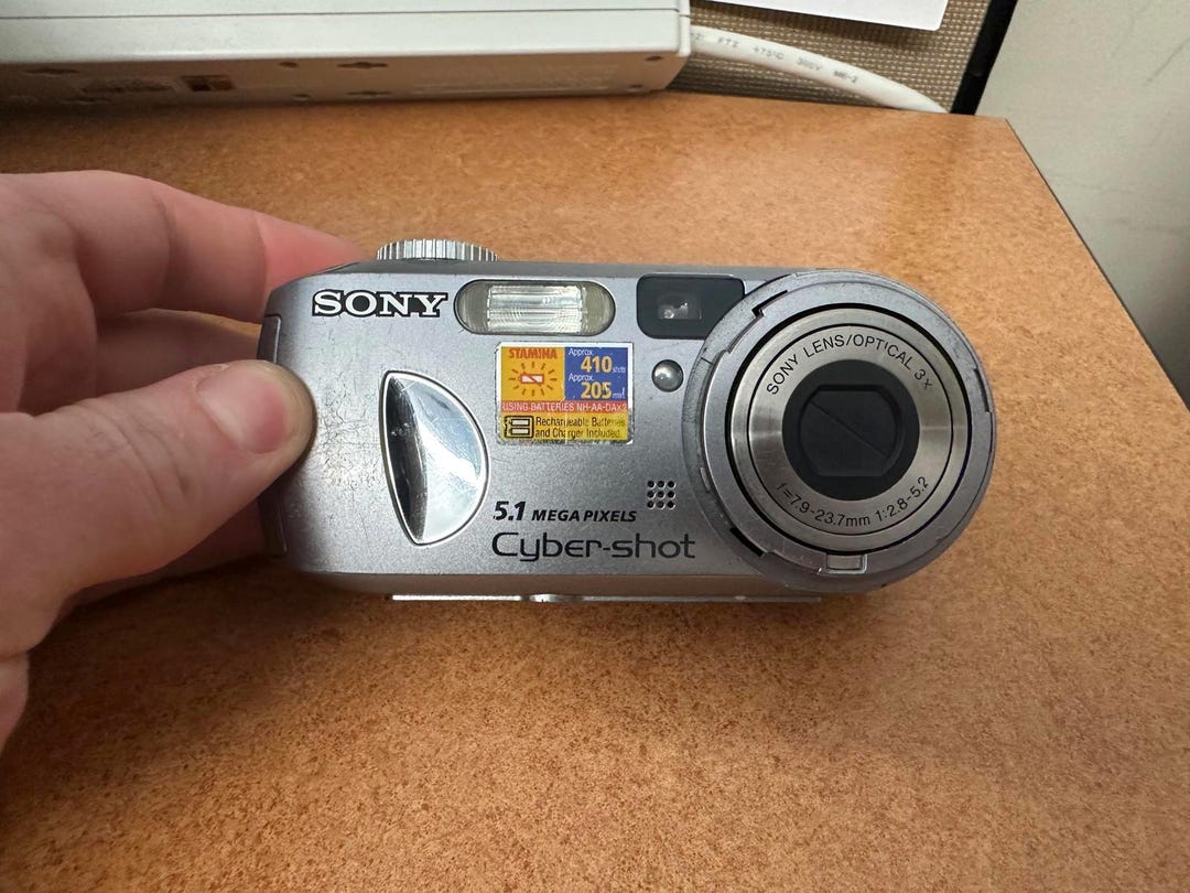 Sony Cyber-shot 5.1 Mega Pixels Digital Camera - Etsy