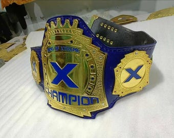 Xtream Love of Wrestling Heavyweight Championship Wrestling Belt Classic Design Customized Brass And Zinc Plate Leather Strap