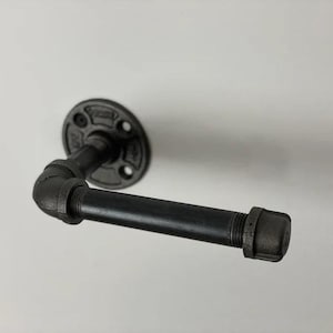 Plain and Single | Industrial Toilet Roll Holder | Toilet Paper Holder Steampunk | Flat Rate Shipping