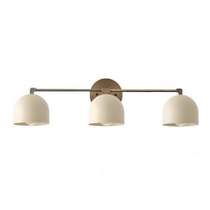Vanity Light-Half Ball Shade-Light Fixture-Vanity Light - Model No. 0698