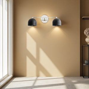 Vanity Light-Half Ball Shade-Light Fixture-Vanity Light - Model No. 0698
