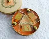 Vintage AVON COLOGNE PERFUME Box Cotillion Ballad Garden of Love Sample Set Miniature Glass Bottle 1940s 1950s Boudoir Collector Rare Ladies