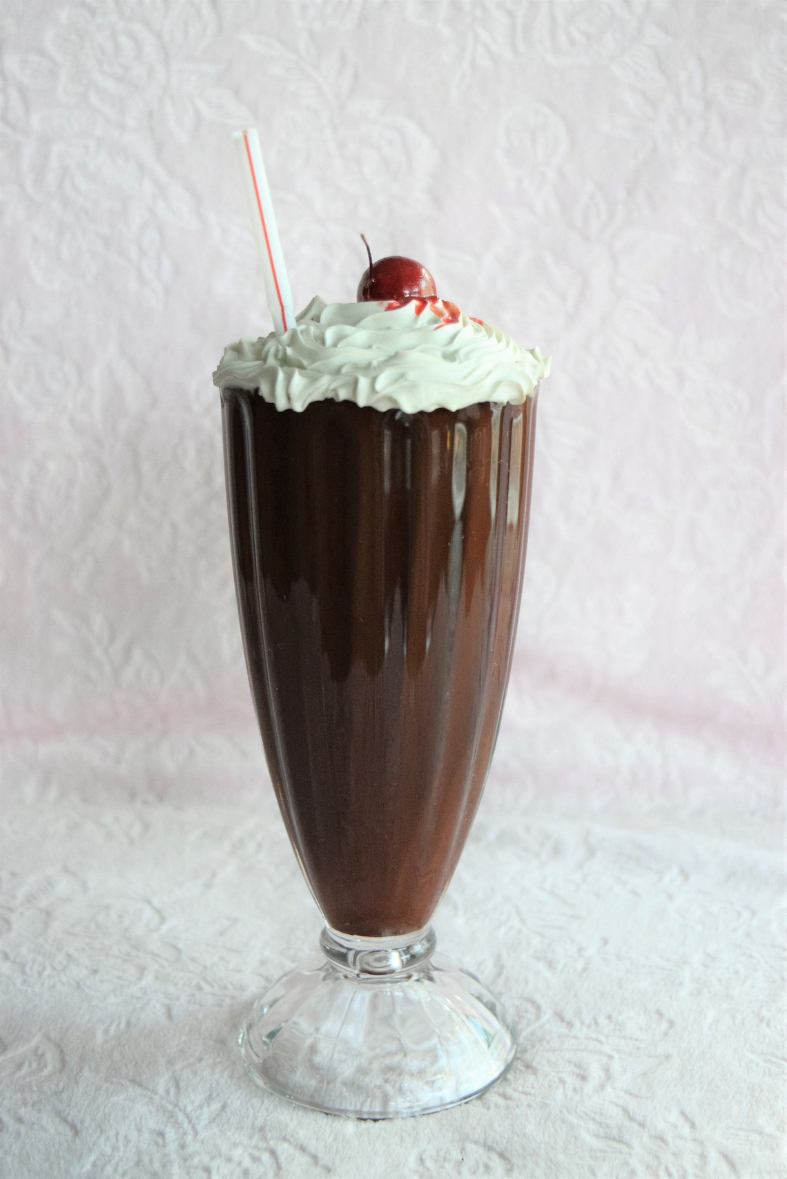 Fake Chocolate ICE CREAM Milkshake Soda Fountain Sundae Parlor Etsy