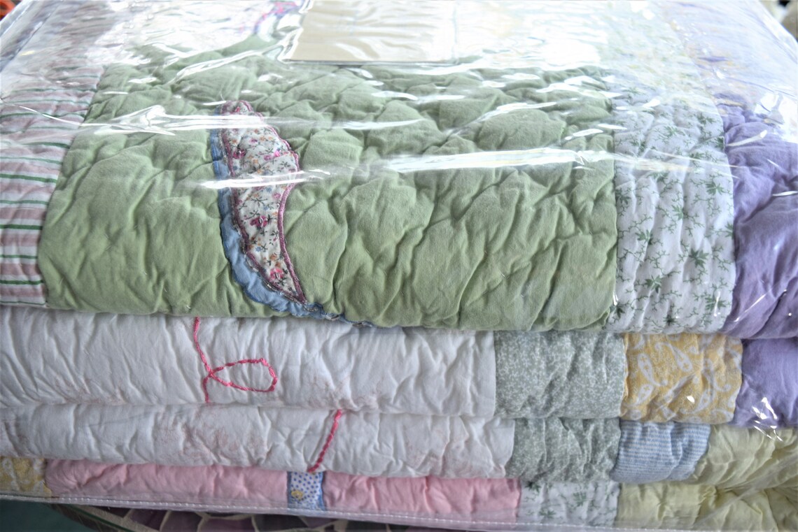 POTTERY BARN Bedspread Full Queen QUILT Victorian Applique Etsy