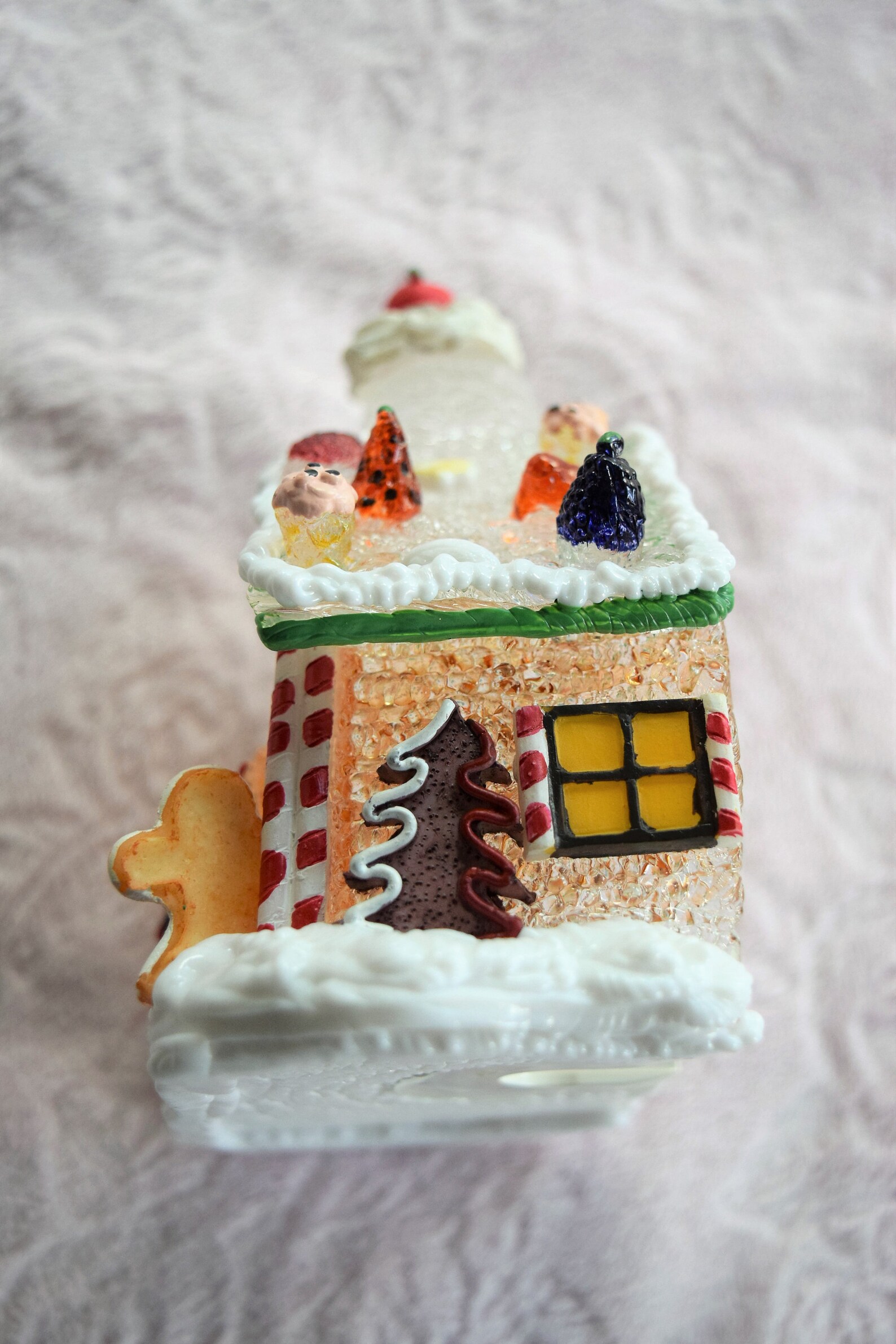 Gingerbread House NIGHT LIGHT LAMP Plug in Candy Cane Gumdrop | Etsy