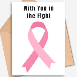 Carte cancer, carte imprimable pour le cancer, carte de soins contre le cancer, carte de rétablissement, carte de sympathie, cadeau de rétablissement, carte d'encouragement